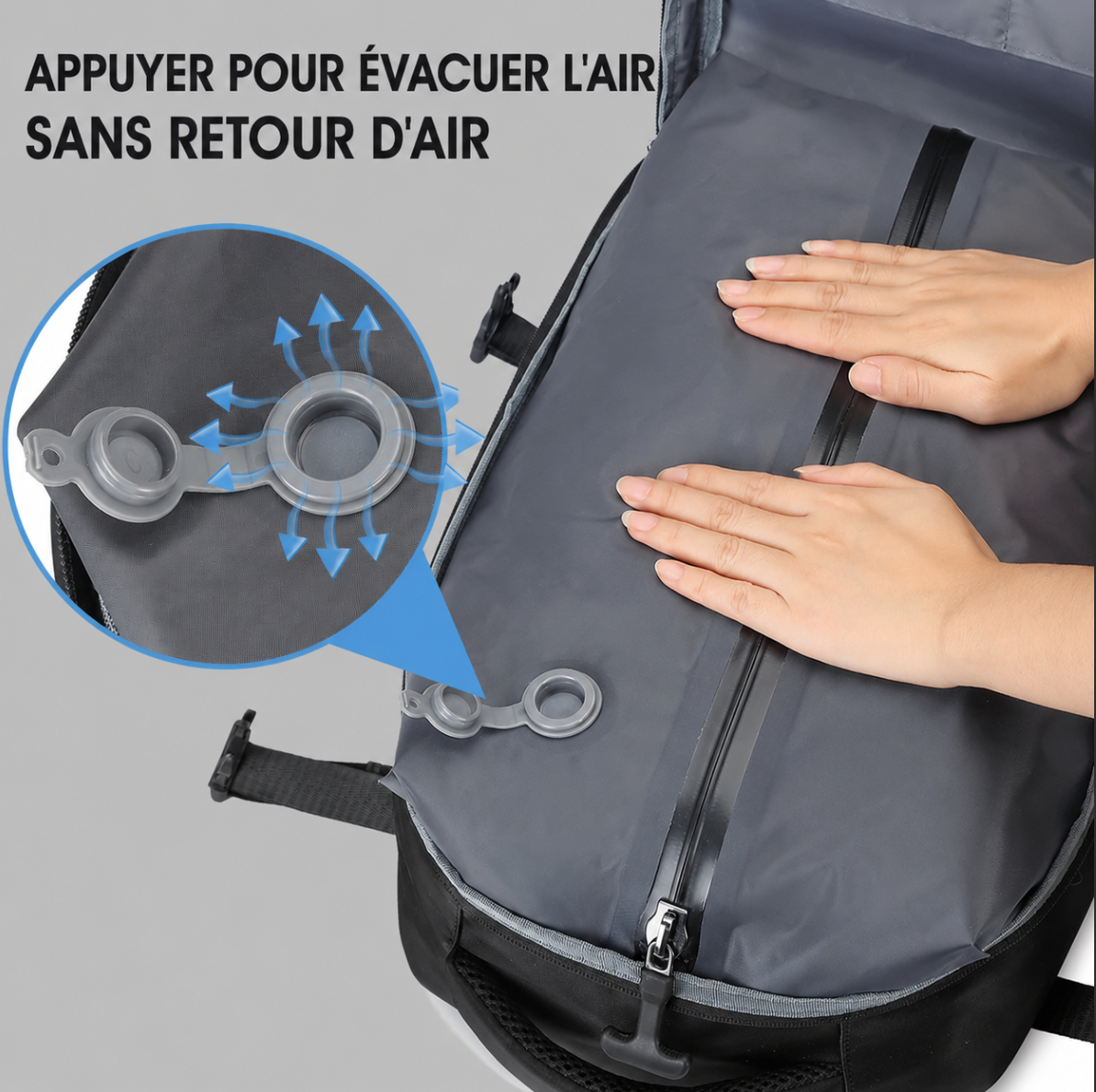 Sac de Voyage à Compression Sous Vide