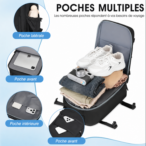 Sac de Voyage à Compression Sous Vide