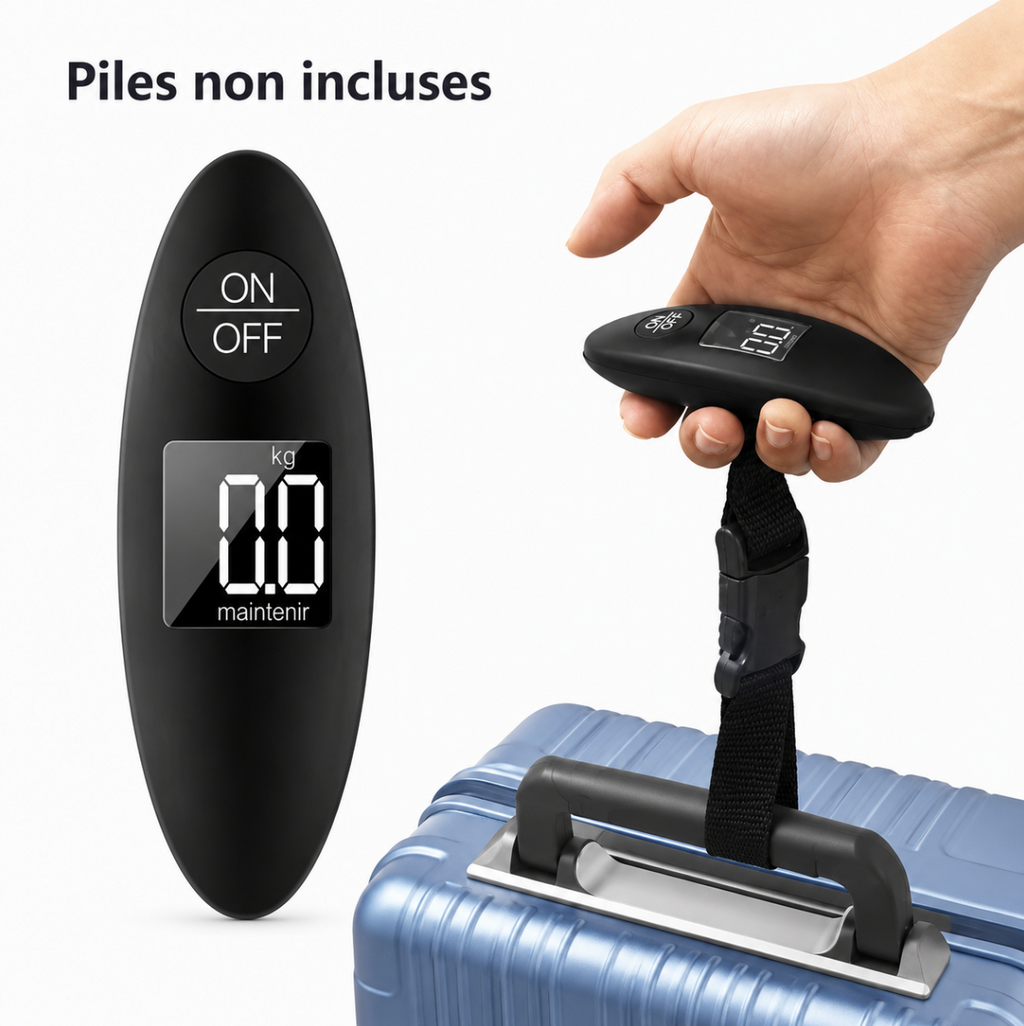 Pèse-bagages numérique portable